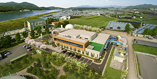 충주 음식물 바이오 에너지 센터 전경