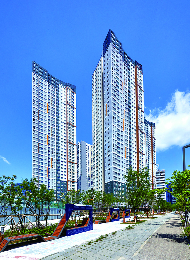 힐스테이트 동탄역 전경