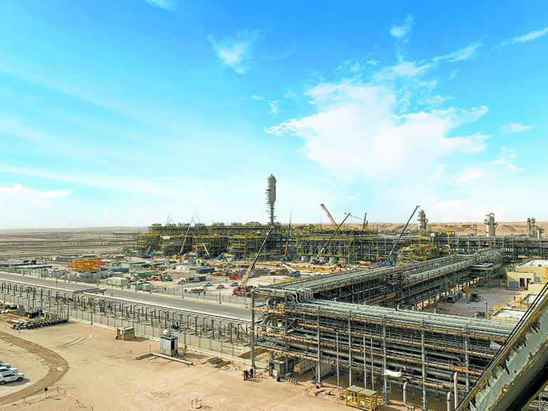 Ethane Recovery Processing Plant in Uthmaniyah, Saudi Arabia