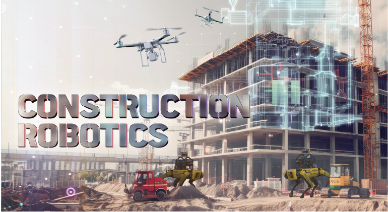 로봇이 일하는, 사람을 위하는 건설 현장의 스마트 파트너 CONSTRUCTION ROBOTICS