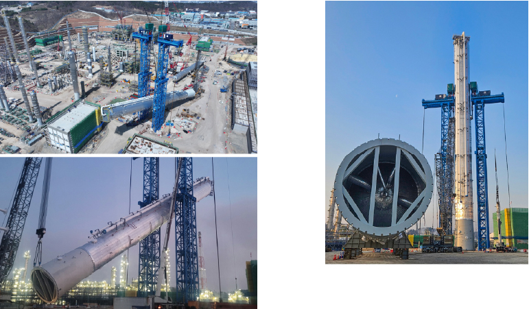 Olefin Production Tower