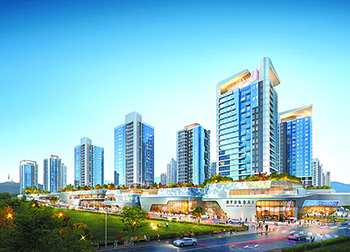 도시정비사업 수주 1위! 사상 최대 실적 달성 노린다, 썸네일 사진은 조감도