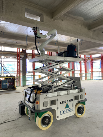 Hyundai E&C Holds Demonstration of Construction Robots