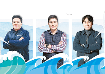 제주 한림 해상풍력발전사업 현장 & 토목에너지환경사업팀 & 국내신재생개발팀