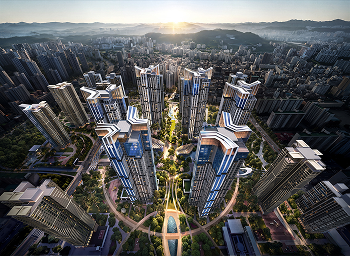 Architectural Rendering of THE H MOKDONG ESER